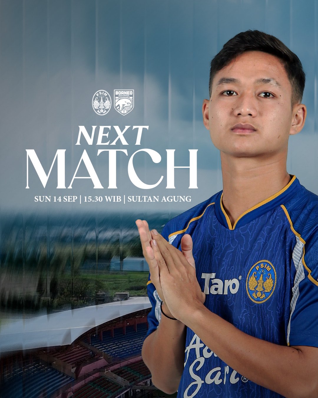 DUEL SENGIT: PSIM akan menjamu Borneo FC di Super League