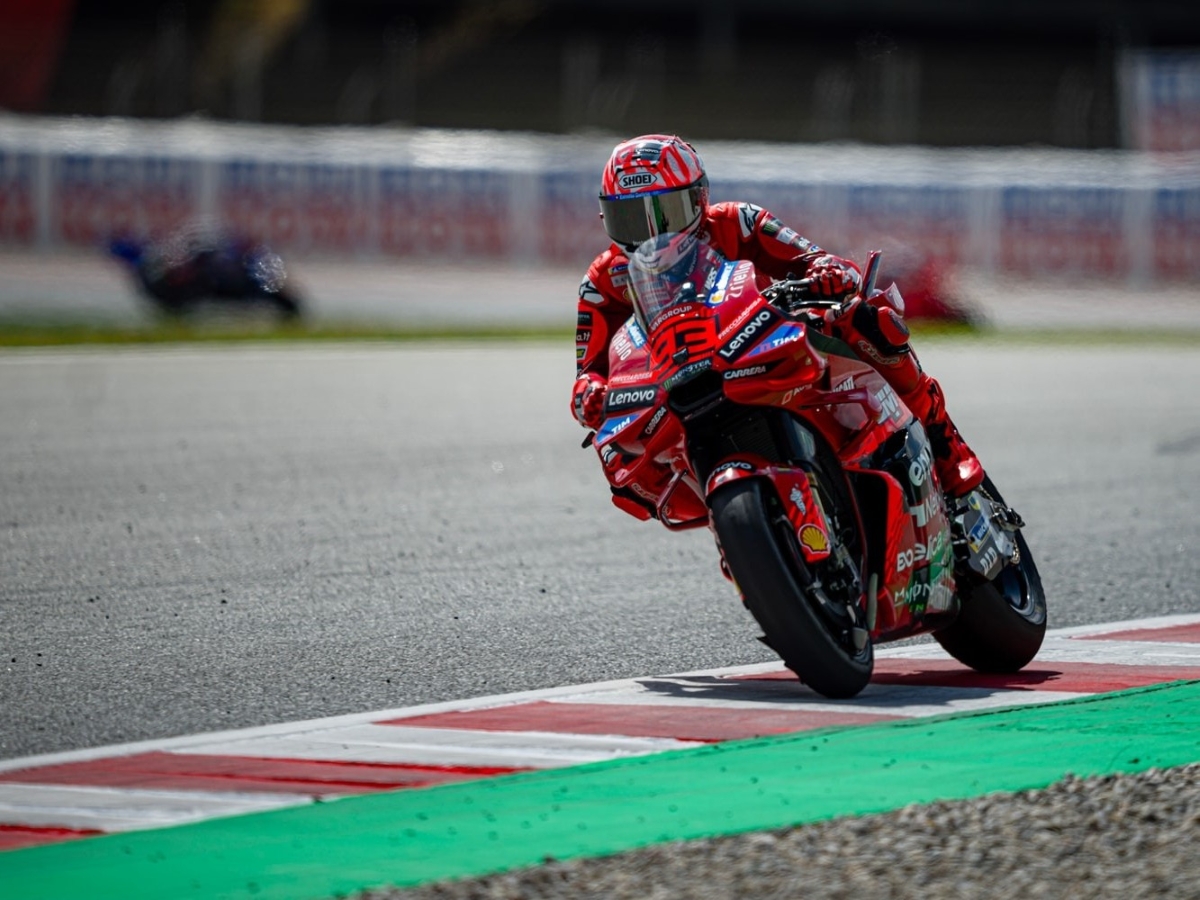 Marc Marquez berpeluang samai rekor sprint race Jorge Martin.