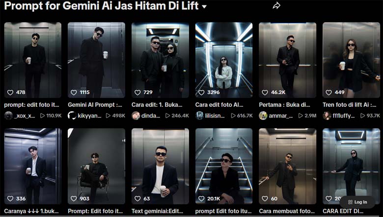 7 Contoh Prompt Edit Foto Lift Pakai Jas ala Google Gemini AI