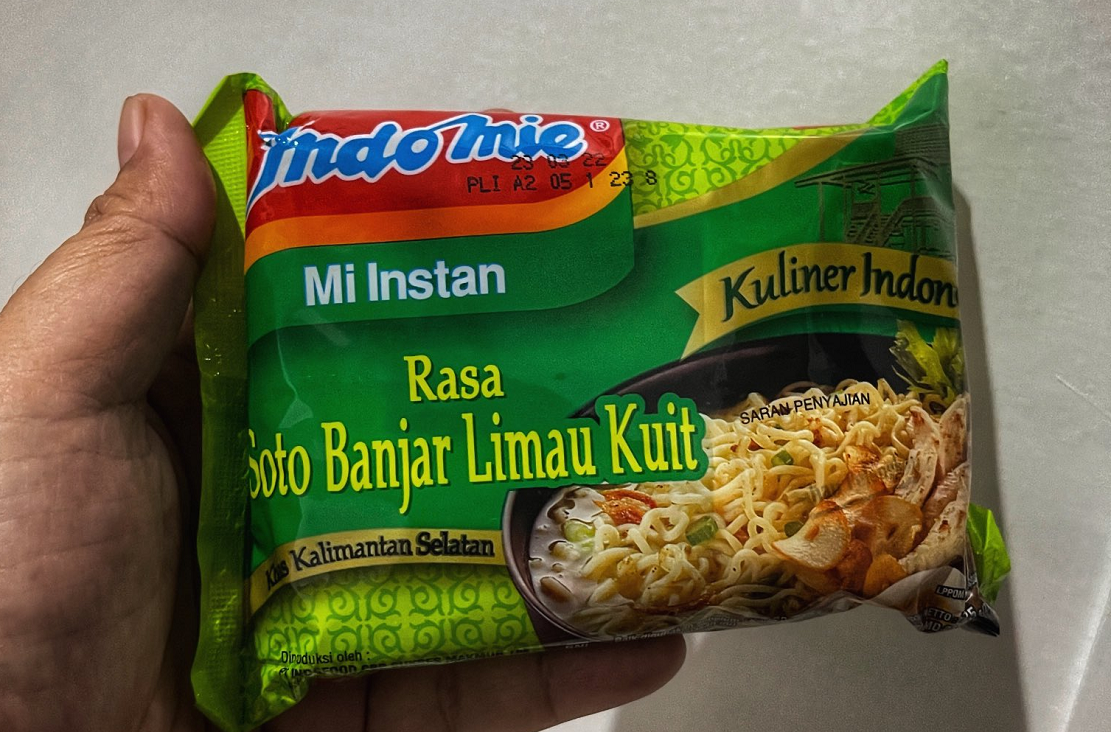 Polemik Indomie rasa Soto Banjar Limau.