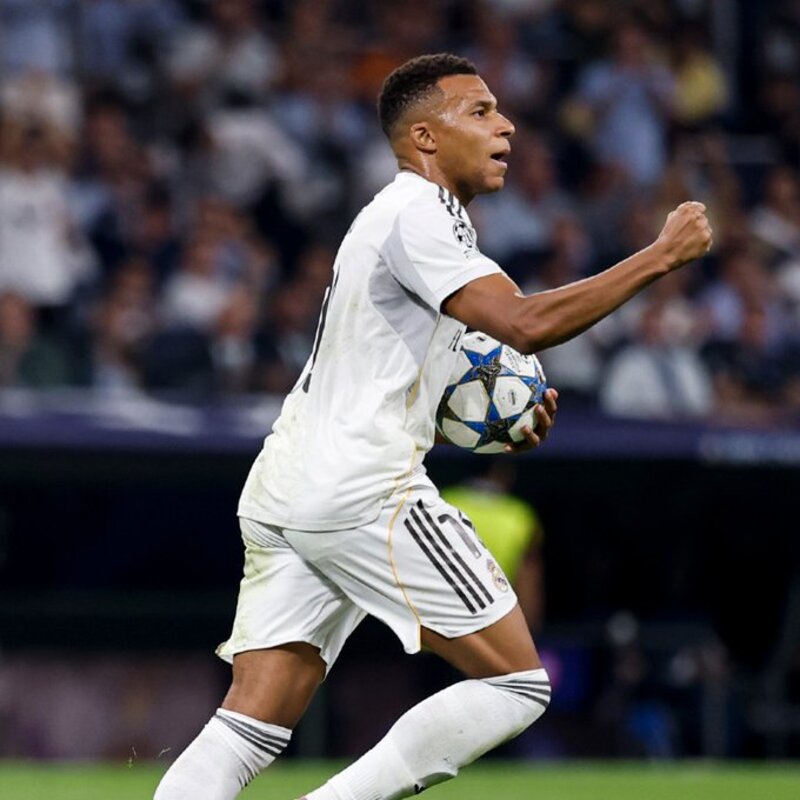GOL: Mbappe sukses cetak gol ke-50 sekaligus antarkan kemenangan Real Madrid atas Marseille