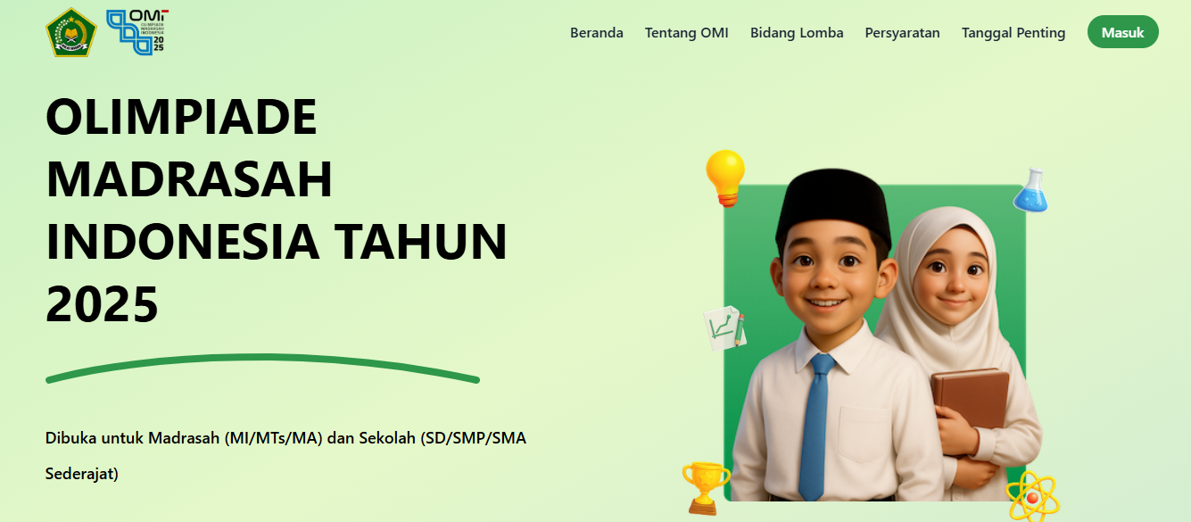 Pengumuman OMI 2025 Tingkat Kabupaten Kota.