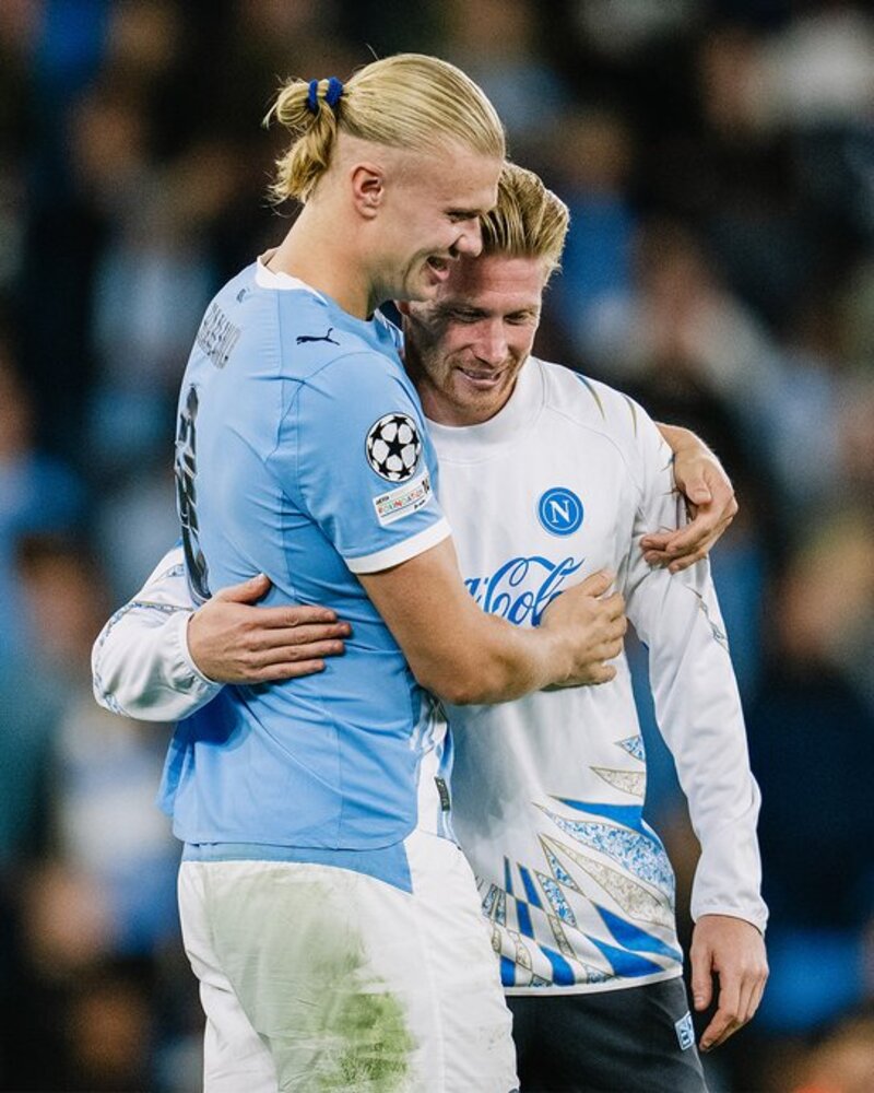GACOR: Erling Haaland menjadi pembeda saat Manchester City meraih kemenangan atas Napoli di Liga Champions