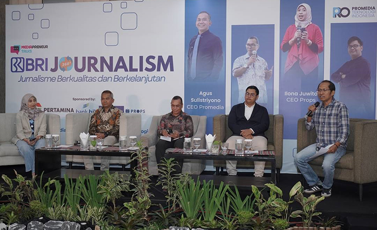 Acara bertajuk &lsquo;BRI Journalism 360: Jurnalisme Berkualitas dan Berkelanjutan&rsquo; yang digelar Promedia Teknologi Indonesia (PTI) bersama Bank BRI di Kota Semarang, Jawa Tengah, pada 23-24 Oktober 2024.