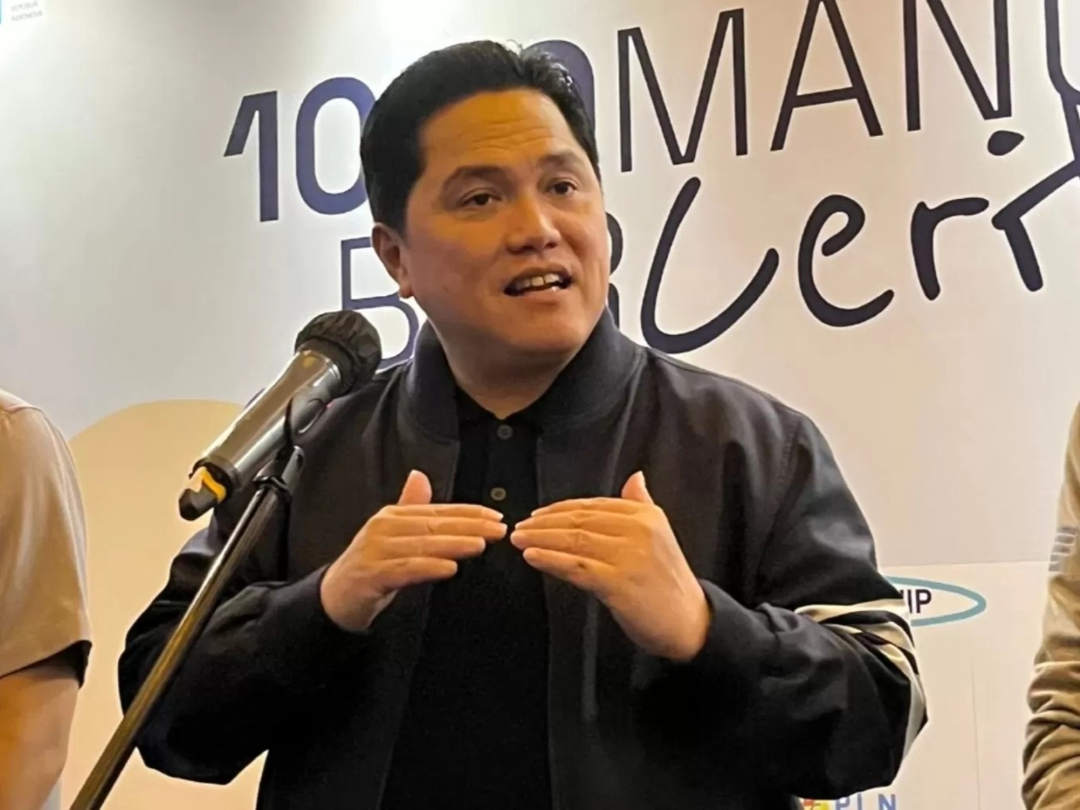 Erick Thohir resmi menjabat Menpora sekaligus Ketua Umum PSSI.