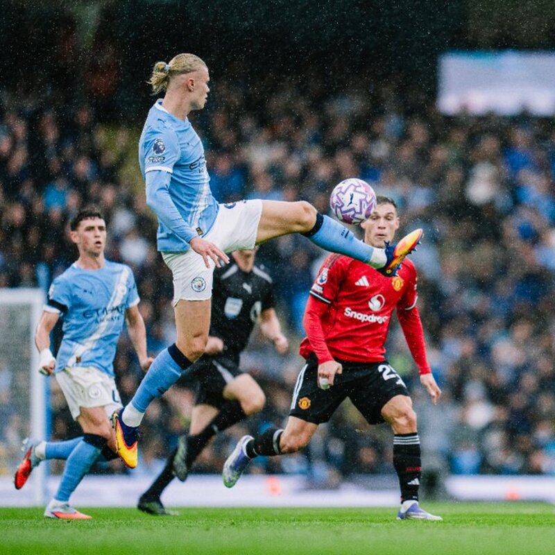 FIT: Erling Haaland berpeluang tampil saat Manchester City hadapi Bournemouth