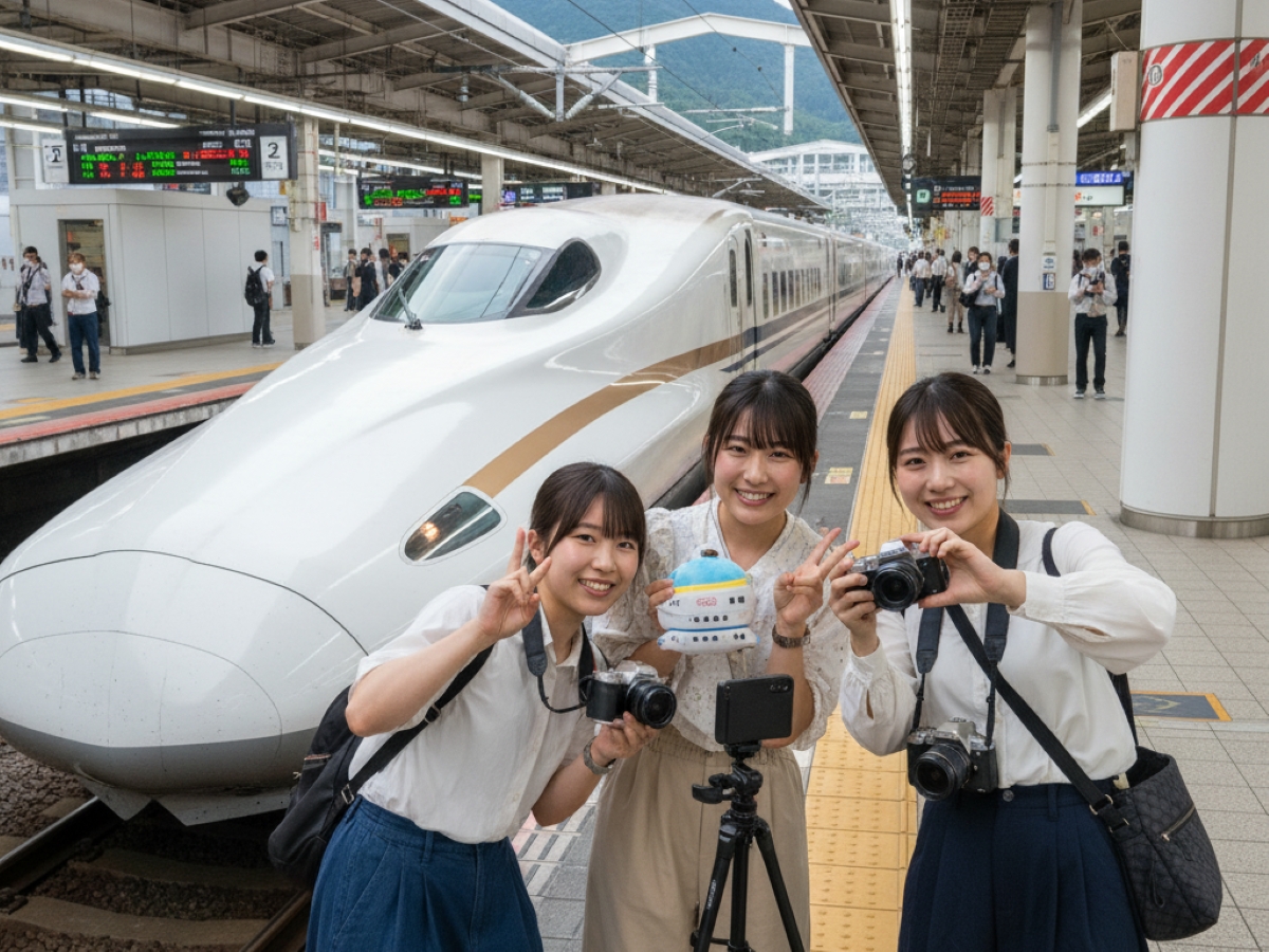Event unik di Jepang hadirkan pengalaman langsung naik Hokuriku Shinkansen E7.