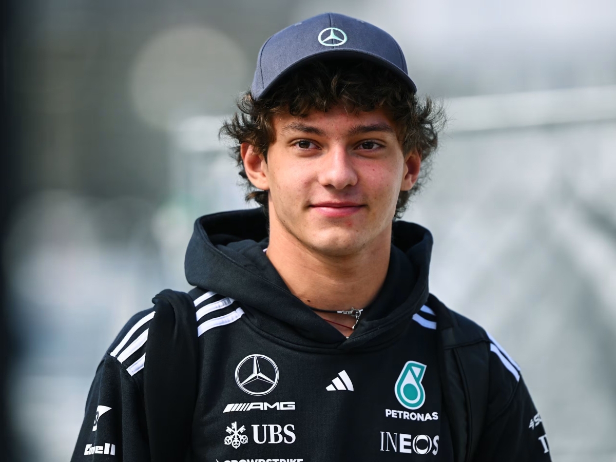 Andrea Kimi Antonelli tampil impresif di GP Azerbaijan 2025.