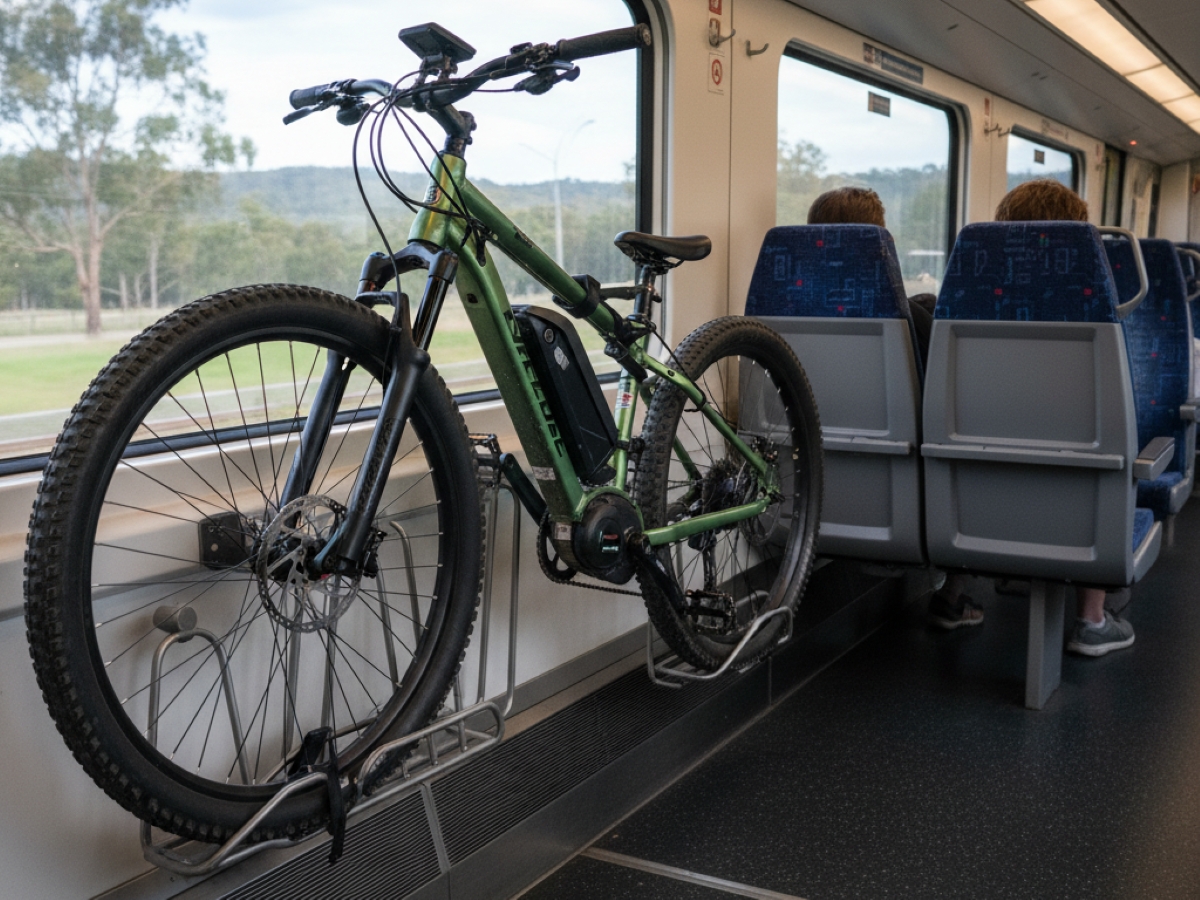 Sydney larang e-bike modifikasi masuk kereta mulai 1 November karena risiko kebakaran baterai.