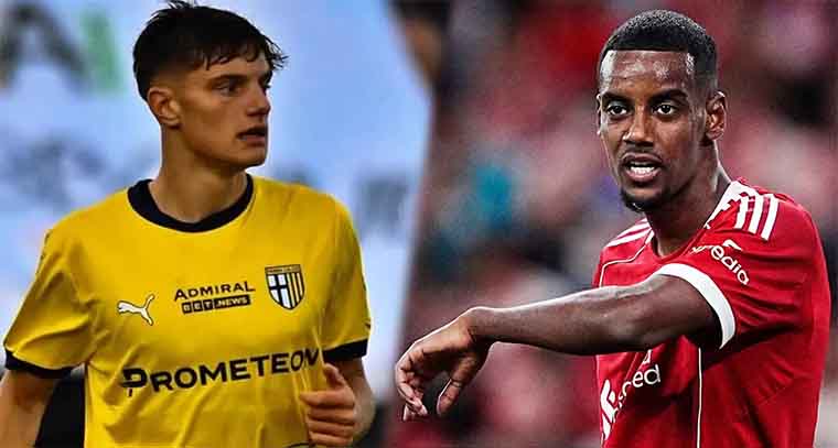 Giovanni Leoni dan Alexander Isak