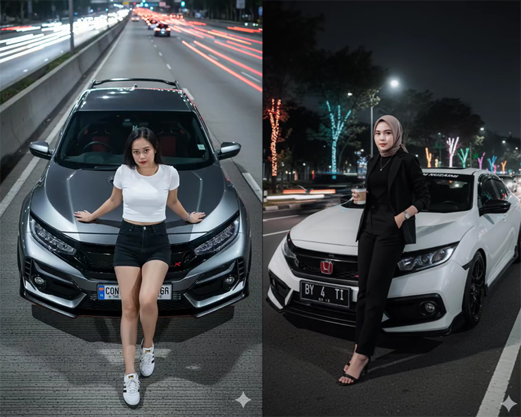 Tren penggunaan foto berbasis Akal Imitasi (AI) Gemini ramai di TikTok.