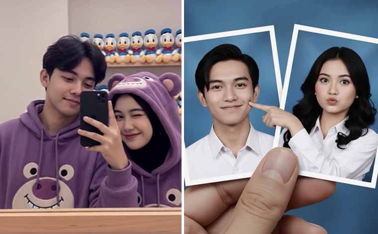 Kumpulan prompt edit foto pakai Akal Imitasi (AI) bareng pasangan dengan aplikasi Google Gemini AI.