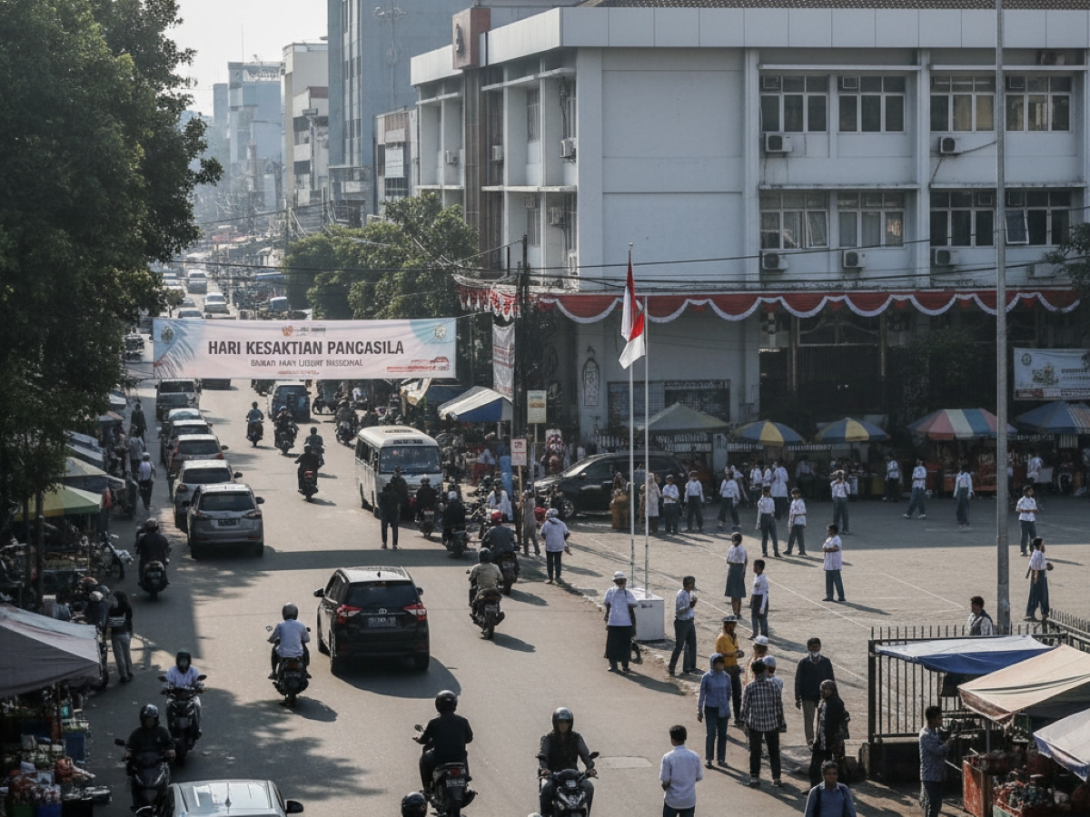 Hari Kesaktian Pancasila 1 Oktober bukan hari libur nasional.