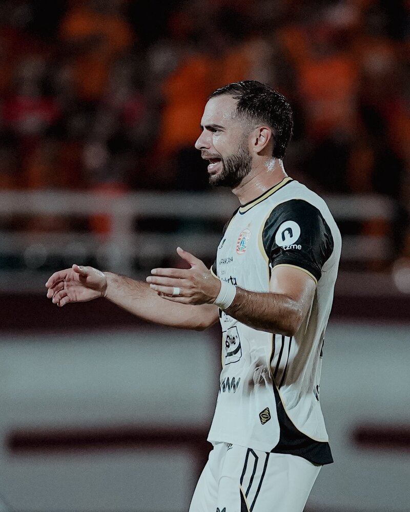TAKLUK: Persija harus mengakui keunggulan tuan rumah Borneo FC di pekan ke-7 Super League