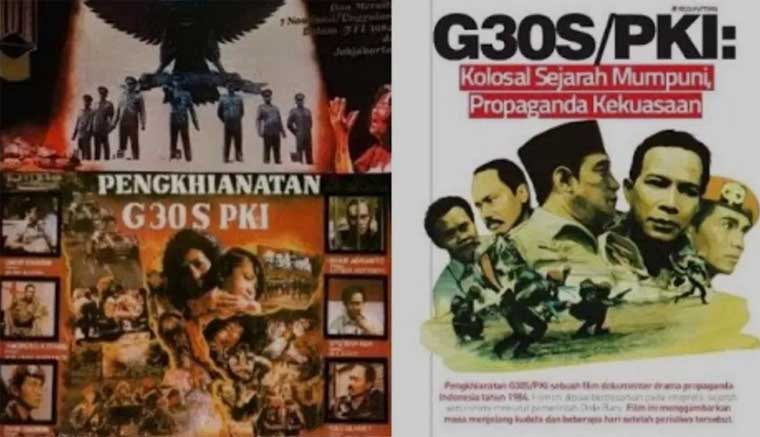 Poster promosi film G30S PKI.