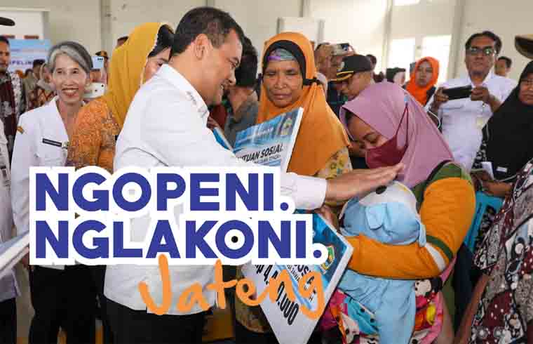Pemprov Jateng mengeluarkan Program Kartu Ngopeni untuk menjadi senjata baru tekan angka kemiskinan.