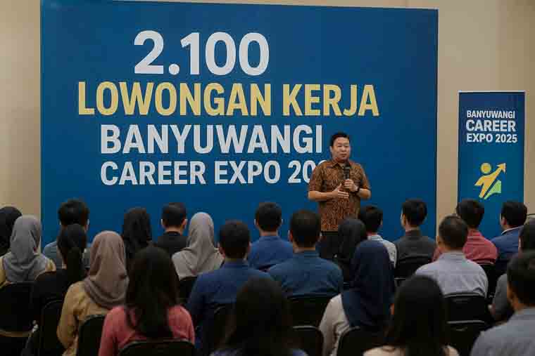 ILUSTRASI lowongan kerja dibuka di Banyuwangi.