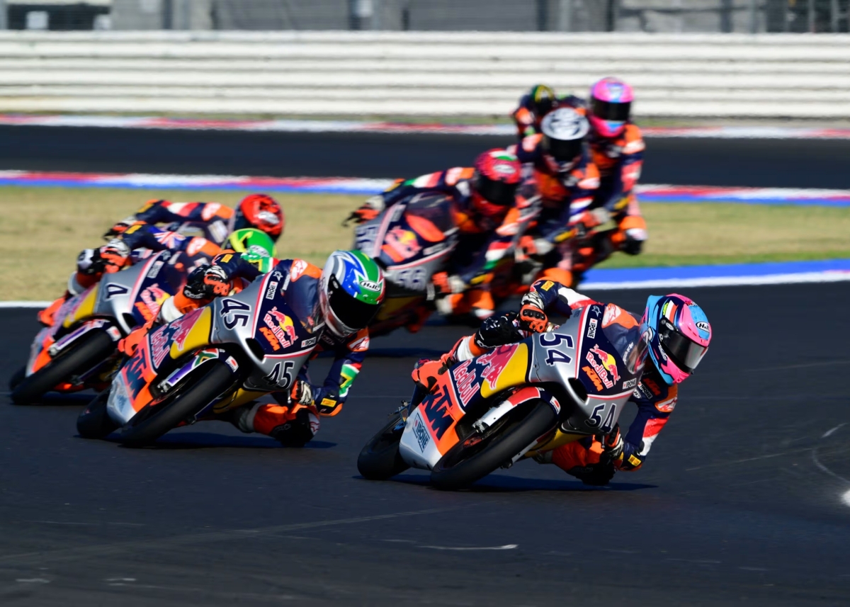 Veda Ega Pratama, runner-up Red Bull Rookies Cup 2025.