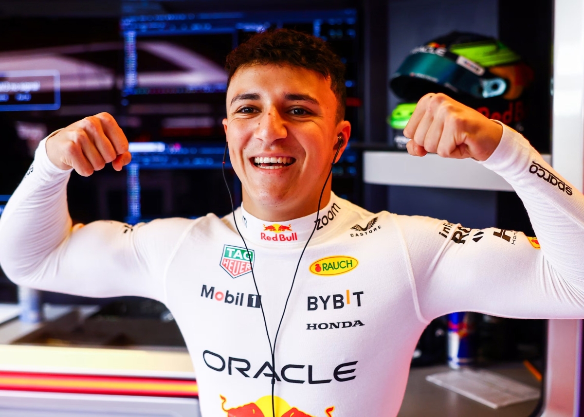 Isack Hadjar tampil impresif di FP2 F1 GP Singapura 2025.