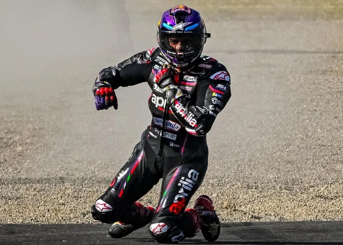 Jorge Martin absen di MotoGP Australia 2025 akibat cedera tulang selangka serius.
