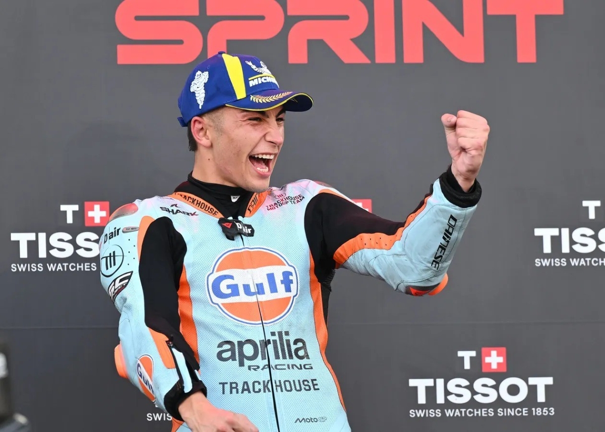 Raul Fernandez raih podium perdana di sprint race MotoGP Indonesia 2025 Mandalika.