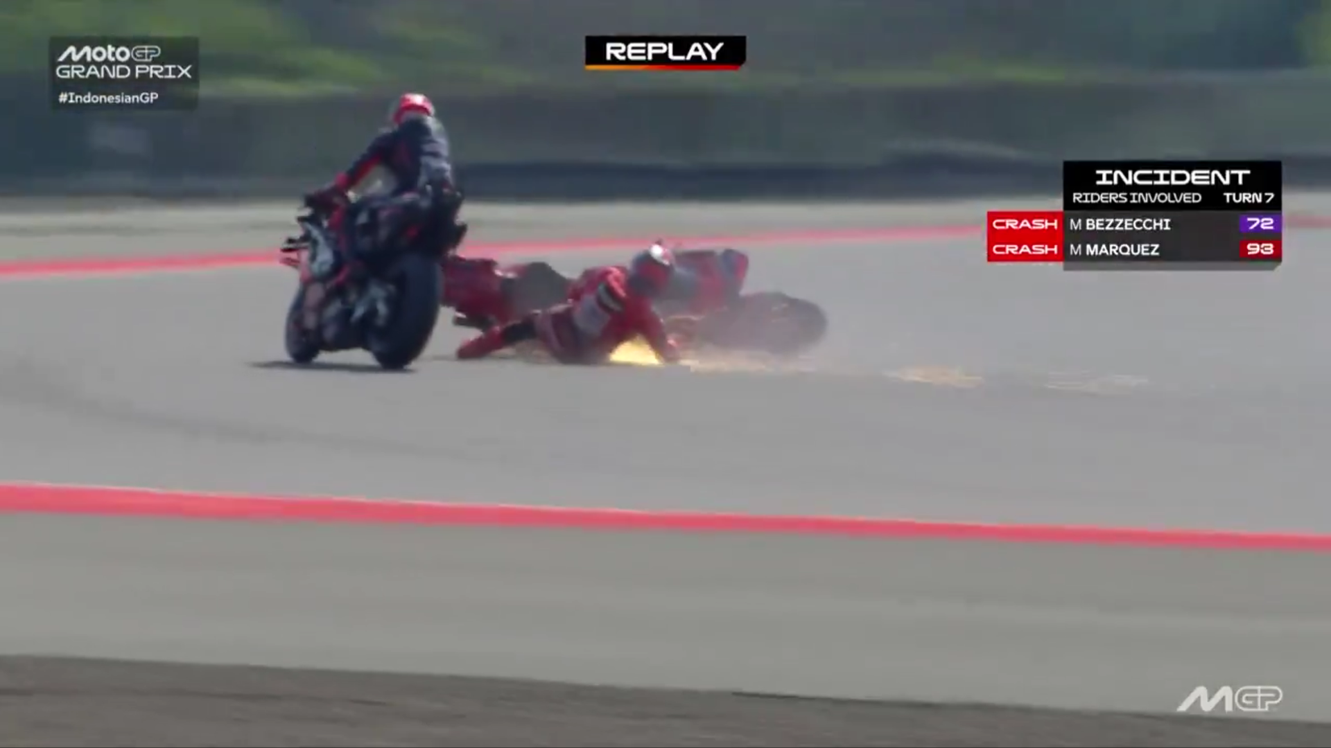 Kutukan gagal finis Marc Marquez di MotoGP Mandalika 2025 berlanjut.
