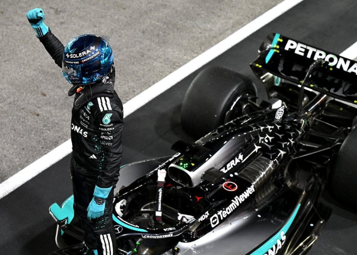 Prediksi F1 GP Singapura 2025, Russell masih favorit juara jika bisa menjaga ban tetap awet selama balapan.