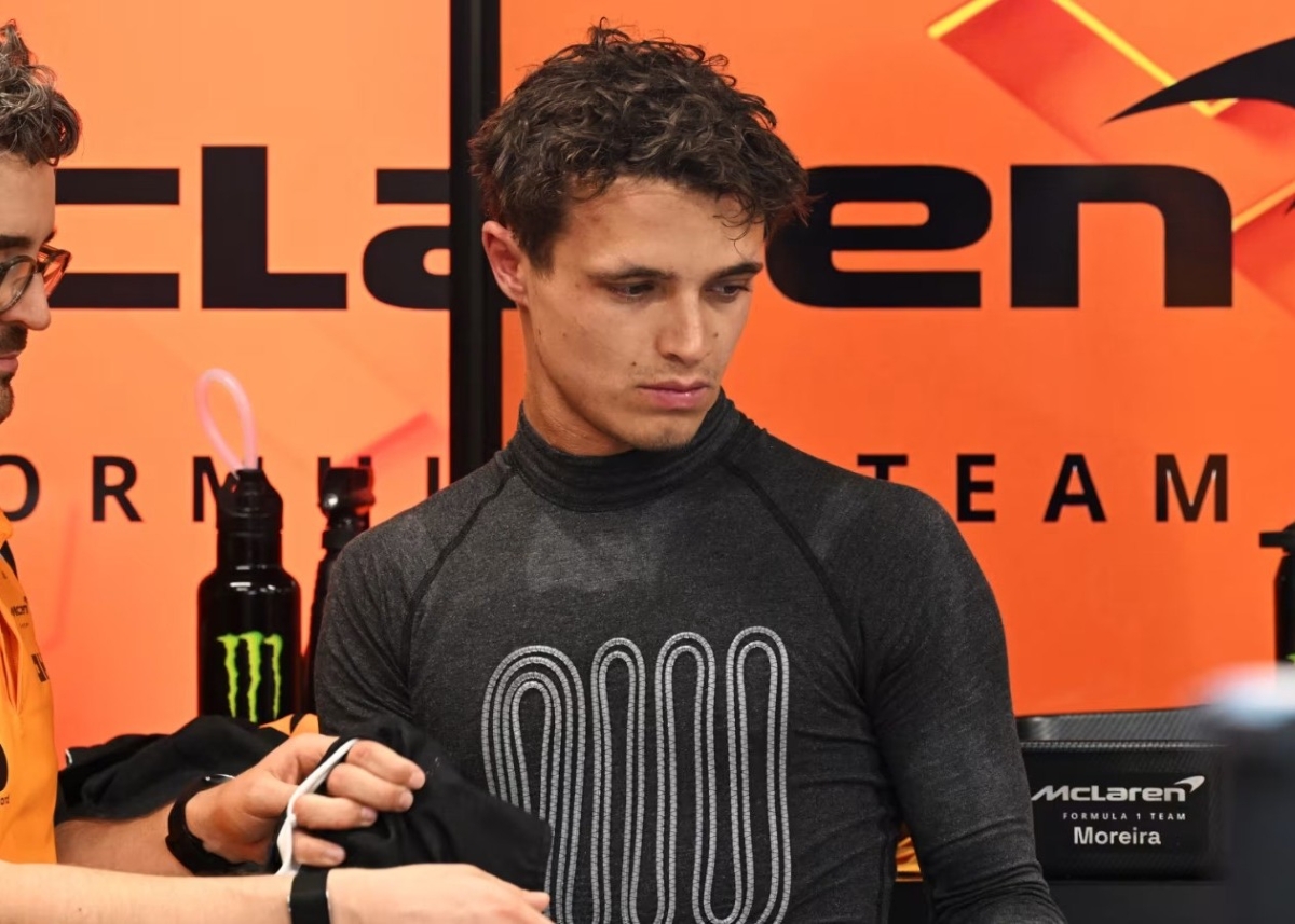 Lando Norris balas tudingan Max Verstappen usai insiden di kualifikasi F1 Marina Bay.