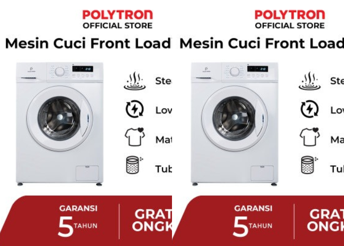 Perbedaan mesin cuci top loading dan front loading.