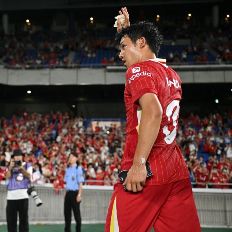 KRISIS: Liverpool kembali diterpa kabar buruk usai Wataru Endo alami cedera