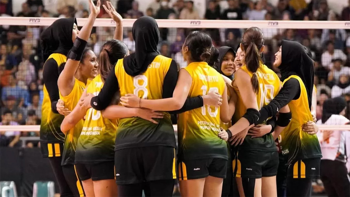 Petrokimia Gresik Pupuk Indonesia melaju ke babak final putaran final four Livoli 2025.