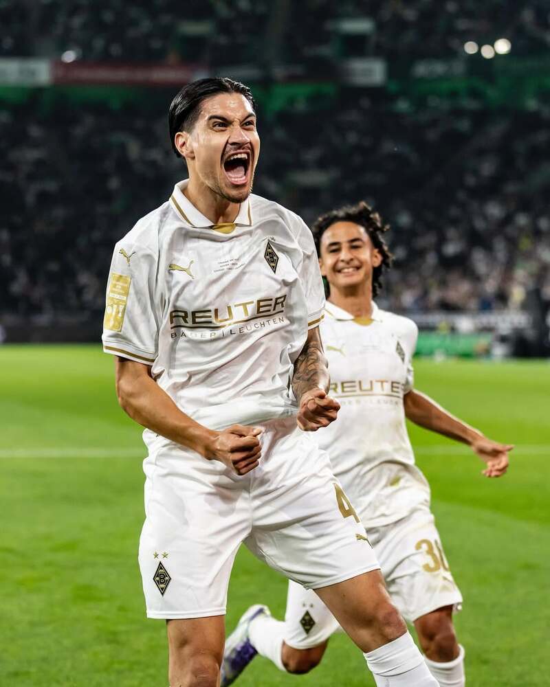 ANDALAN: Kevin Diks menjadi pilihan vital di lini pertahanan Gladbach