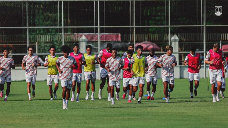 SEMANGAT TINGGI: Skuad Persis Solo bertekad amankan poin di kandang