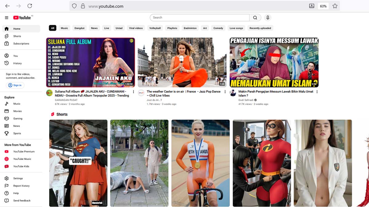 Halamn utama Youtube sudah mulai bisa diakses kembali usai down Kamis (16/10) pagi.