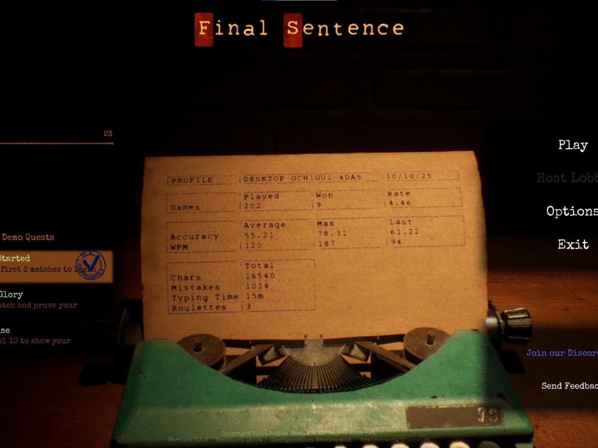 Final Sentence, game battle royale unik di Steam.