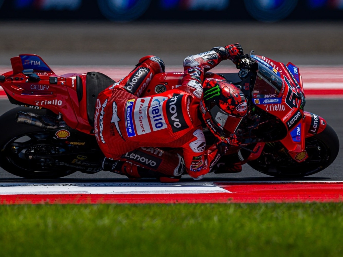 Francesco Bagnaia bertekad bangkit di MotoGP Australia 2025.