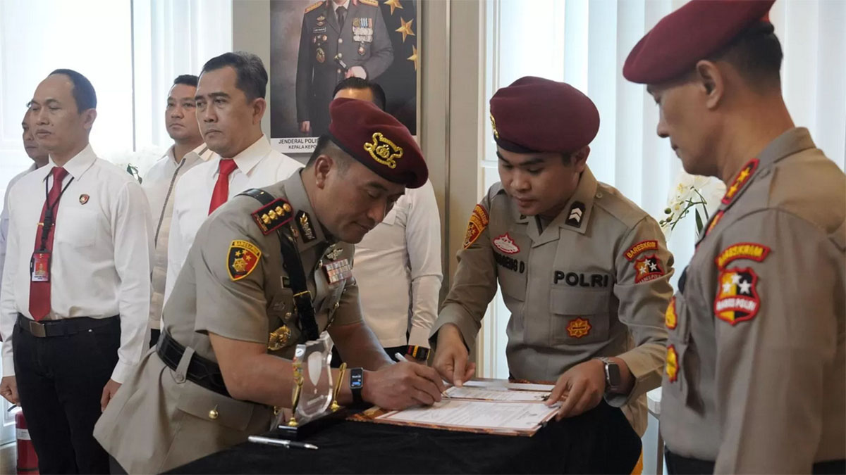 SERTIJAB: Wakil Direktur Tindak Pidana Ekonomi dan Khusus (Wadir Tipideksus) Bareskrim Polri, Kombes Pol. Arif Budiman.