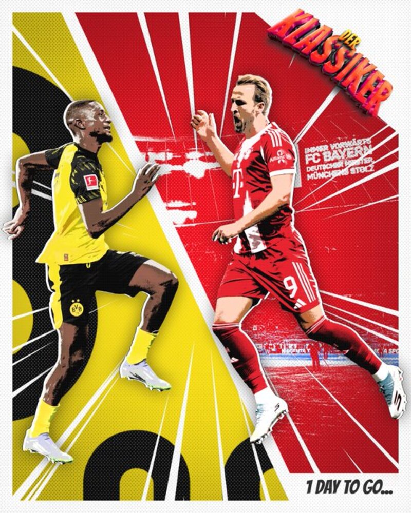 SETERU: Bayern Munchen akan menjamu Borussia Dortmund
