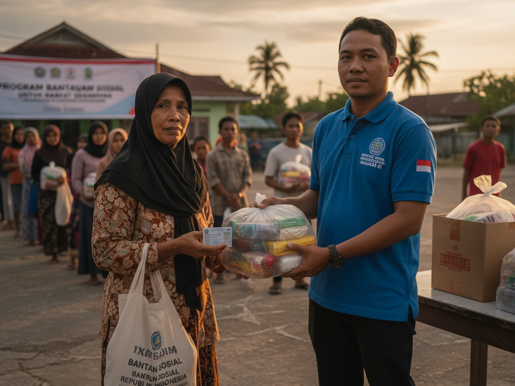 Pencairan bansos PKH dan BPNT Oktober 2025 sudah berlangsung di berbagai daerah.