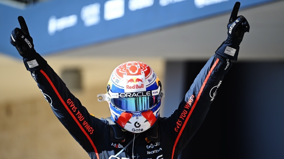 Max Verstappen kembali tampil dominan di F1 GP Amerika.