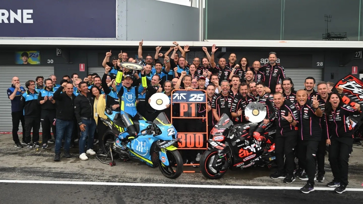 Aprilia siap tantang dominasi Ducati di MotoGP 2026.