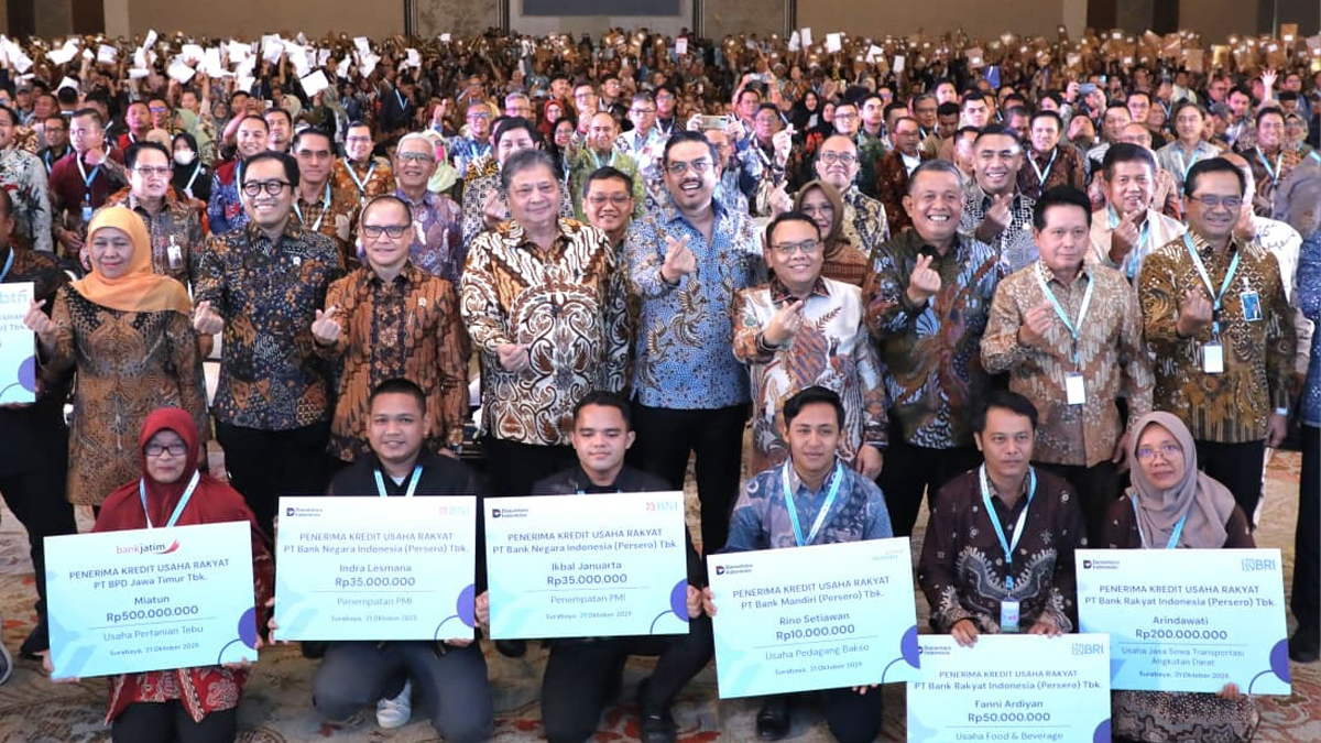 Wujudkan Pemerataan Kesejahteraan Rakyat, BRI Dukung Akad Massal KUR 800.000 Debitur dan Peluncuran Kredit Program Perumahan