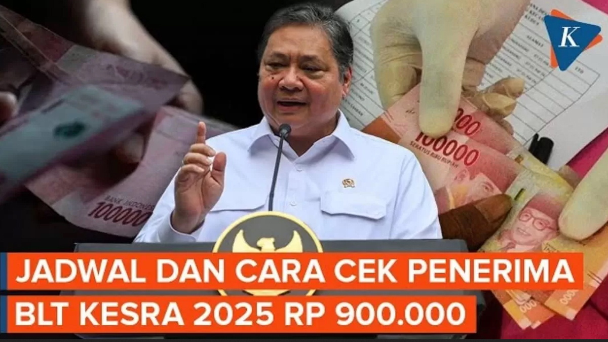 BLT Kesra Rp900 Ribu Cair Oktober 2025: Cek Daftar Penerima Lewat Bank dan Kantor Pos.