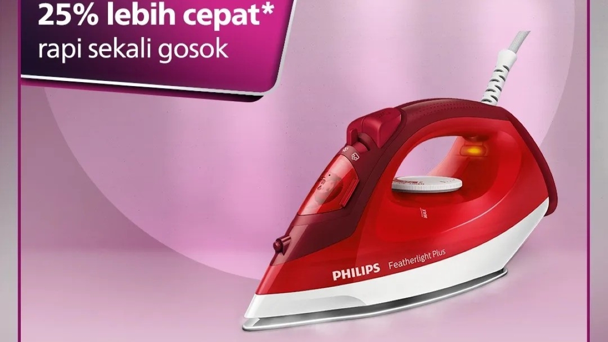 Temukan 5 setrika uap Philips terbaik untuk pakaian selalu rapi.