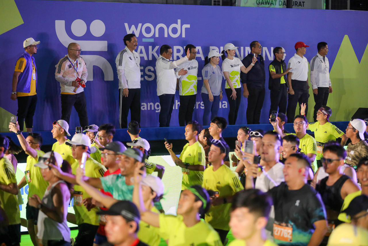 BNI resmi buka Wondr JRF 2025! 27.300 pelari dari 48 negara ikut gerakkan ekonomi kreatif & jaga bumi lewat #LangkahBersama.