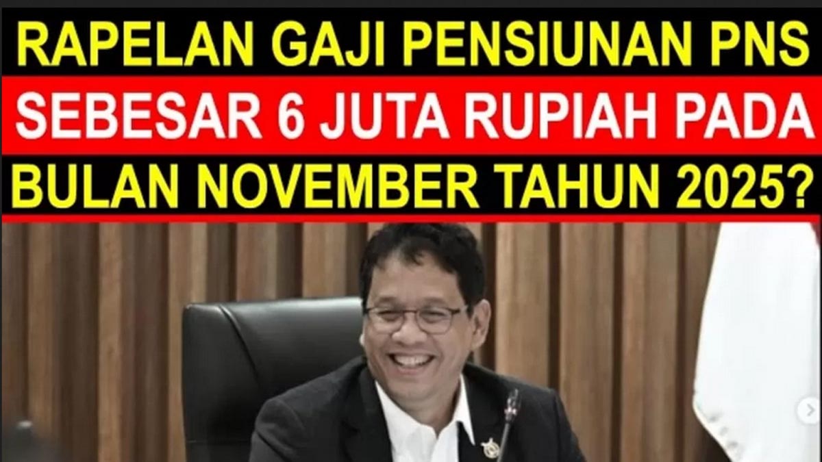 Pemerintah dan Taspen Pastikan Tidak Ada Rapel Kenaikan Gaji ASN maupun Pensiunan November 2025.
