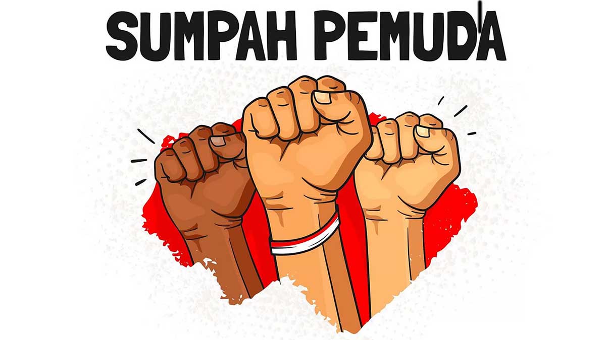 Ilustrasi Sumpah Pemuda.