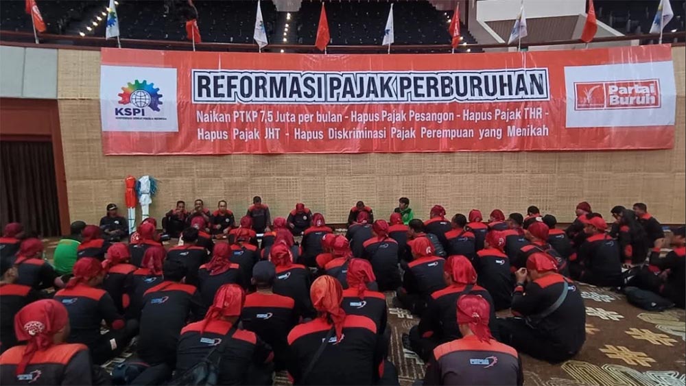 Ribuan buruh akan demo hari ini 30 Oktober 2025.