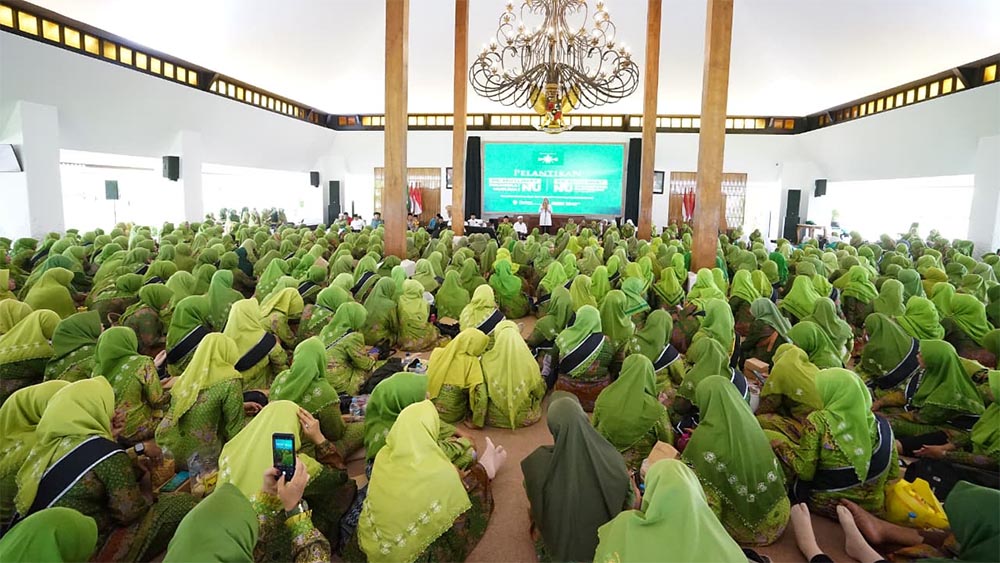 Bupati Banyuwangi Ipuk ajak Muslimat NU bersinergi jadi agen perubahan, wujudkan masyarakat produktif, berakhlakul karimah, dan sejahtera.