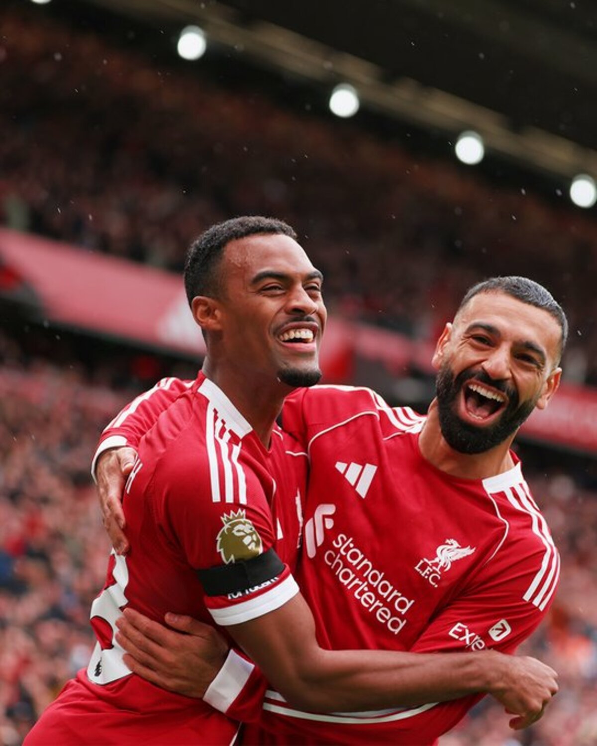POSITIF: Ryan Gravenberch kembali ke skuad Liverpool saat bentrok kontra Aston Villa